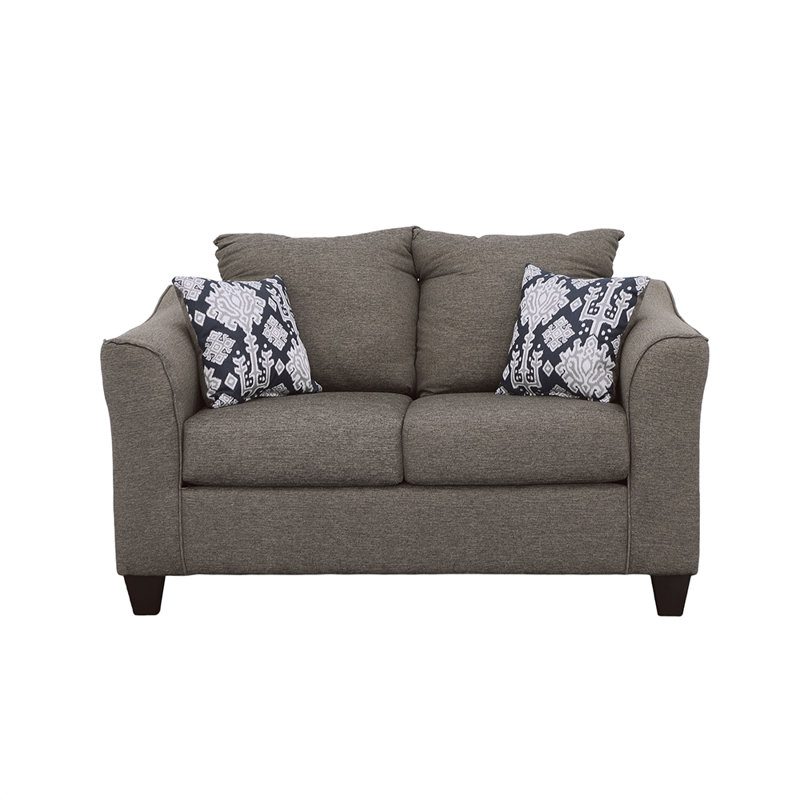 Causeuse Erasto, Gris anthracite