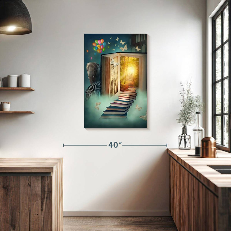 Kelan Stairway To Fantasy, H 36 po x l 24 po
