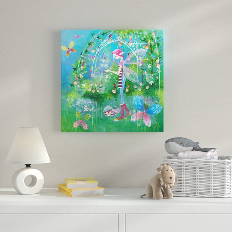 «L is for Lion», art sur toile, H 36 po x l 36 po x P 1,5 po