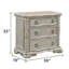 Table de chevet Bella Champagne