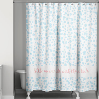 Jace Polka Dots Shower Curtain