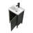 Laval 24" Single Sink Freestanding Bathroom Vanity with White Ceramic Top-105208969-105208976-119711649