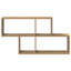 Wall Shelf 100 X 20 X 53 Cm Engineered Wood-1310487161