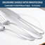  Set Of 16 Top Food Grade Stainless Steel Silverware Forks,dinner Forks,table Forks,flatware Forks,8 Inches,mirror Finish & Dishwasher Safe,use For Home,kitchen Or Restaurant