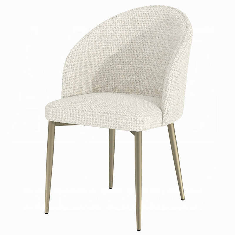 Ensemble de 2 chaises d'appoint Geru , Blanc