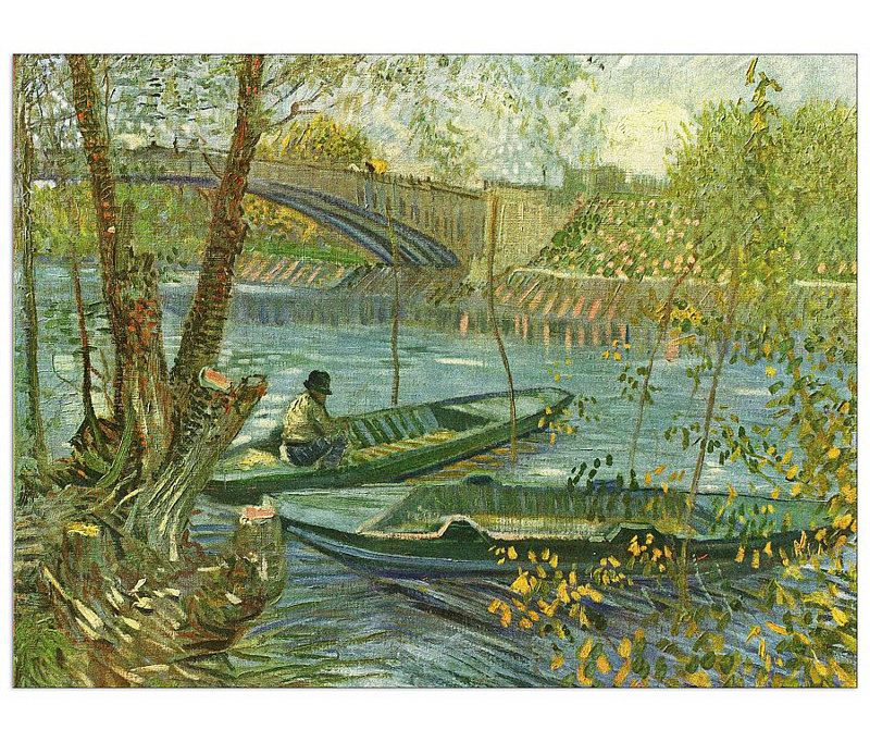 Vincent Van Gogh - Wrapped Canvas Painting, 60cm H x 80cm W x 1.8cm D
