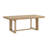 Ashal 6-Person Solid Wood Trestle Dining Set