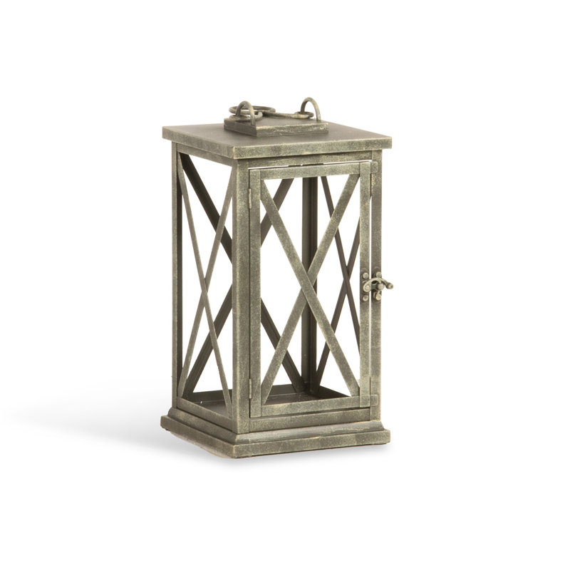 Lawrence Lantern, 17.6" H x 9" W x 9" D