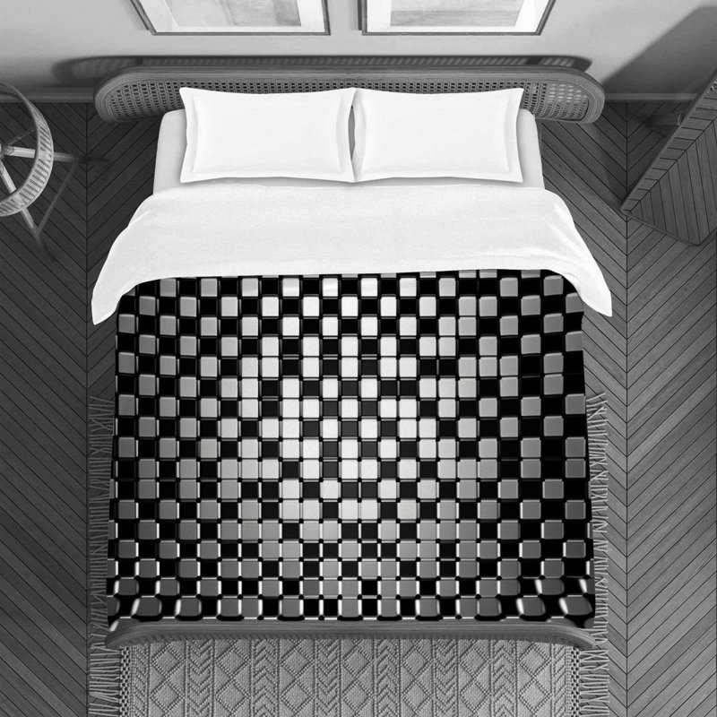 Machine Printed Duvet Cover, Queen Duvet Cover