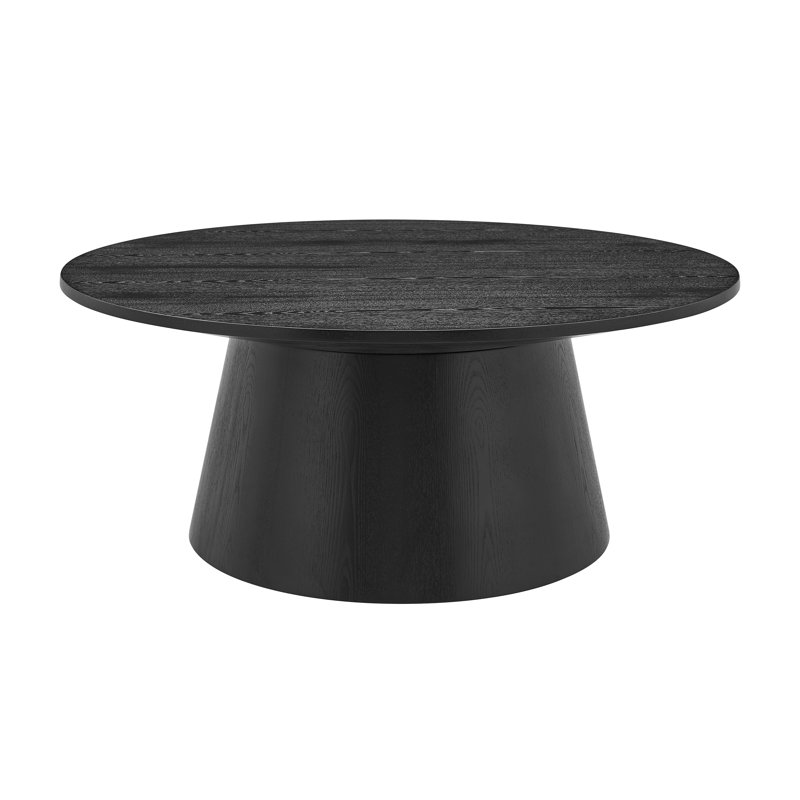 Wesley Round Coffee Table In Black