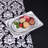 Van Gogh Rectangular 8.5" Melamine Salad or Dessert Plate-40401054