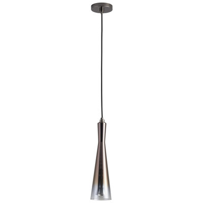 Luminaire suspendu à 1 lumière DEL à cône unique Runion