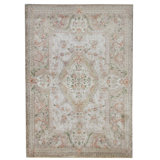 Hand-Knotted High-Quality Beige Area Rug
