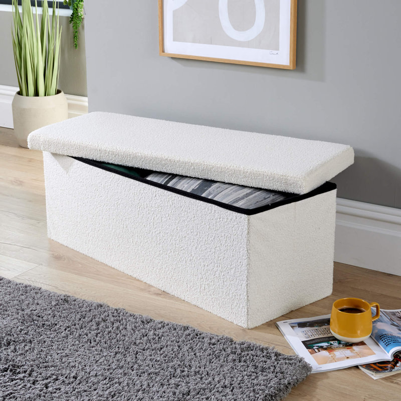 Palmerio Teddy Fur Ottoman