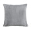 Fauteuil d'angle en velours côtelé gris