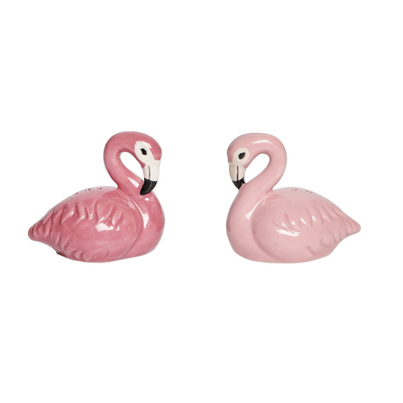 Ensemble de 2 salières et poivrières Flamingo