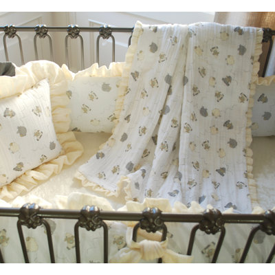 Jupe de lit de bébé Manzanares