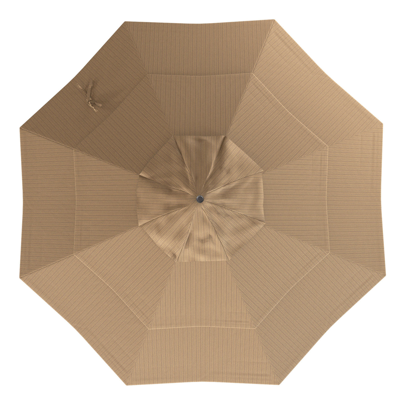 Ohara 132'' Market Umbrella, Terrace Sequoia Performance, Hammertone Gray