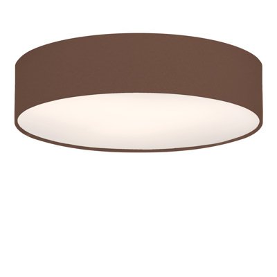 Parvin Fabric Flush Mount