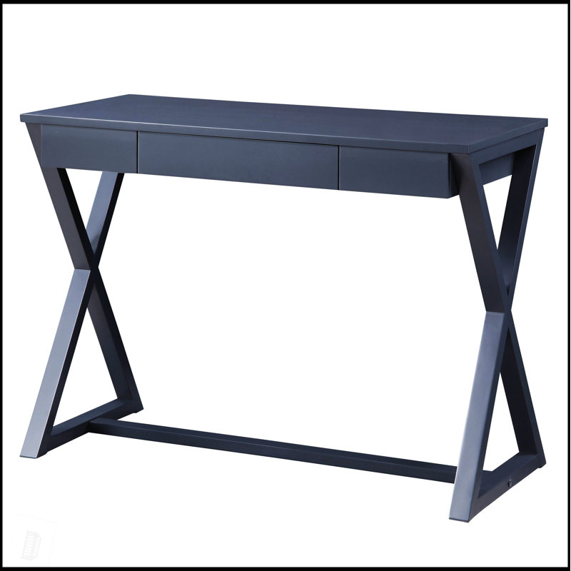 Console au fini anthracite Nalo avec tiroirs spacieux et design épuré pour les intérieurs modernes