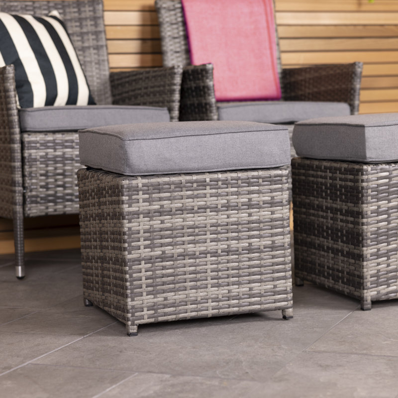 Huntington Upholstered Outdoor Ottoman