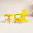 Leighton Foldable Outdoor Adirondack Chair With Table-1091762280