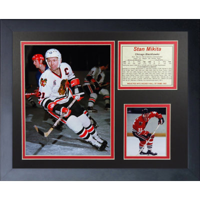 Souvenirs encadrée stan mikita
