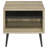 Balboa Distressed Pine Square Engineered Wood Side End Table