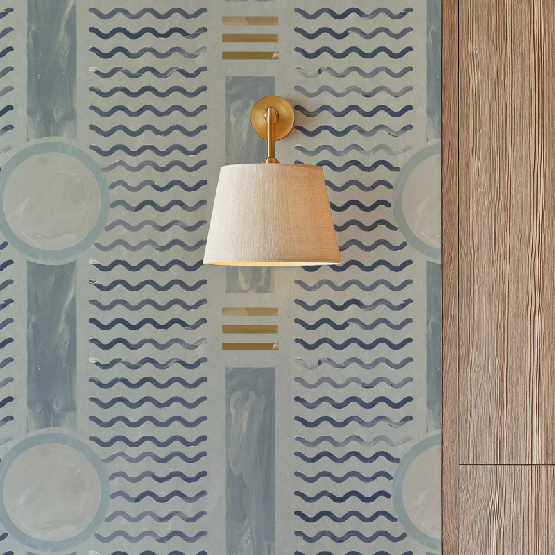 South Beach Facade - Wallpaper, Sandy Paint, Peel & Stick