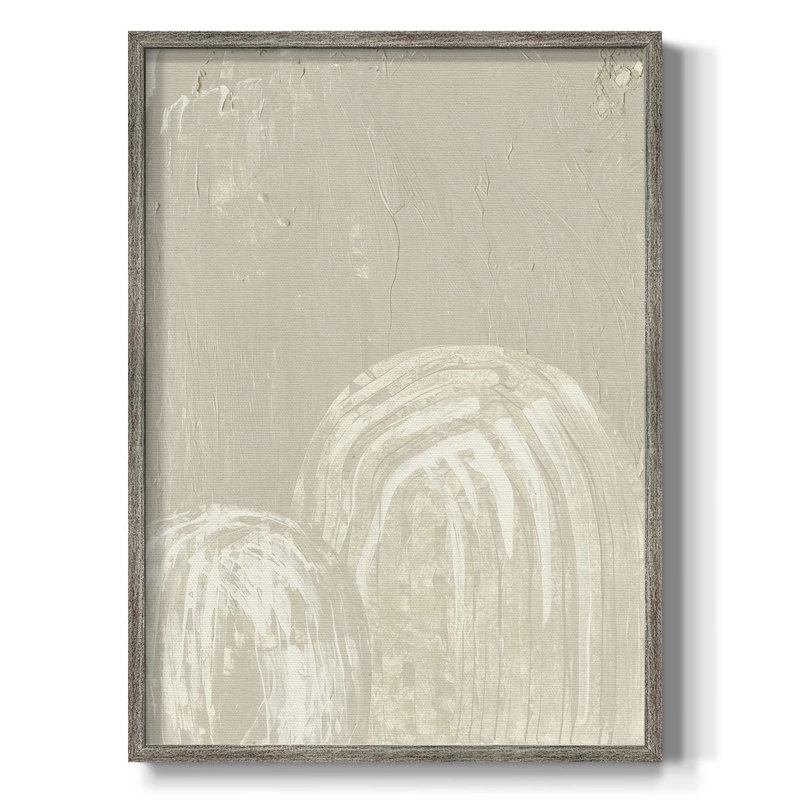 Sandy Arcs III, reproduction encadrée - bois massif, 21" H x 17" W