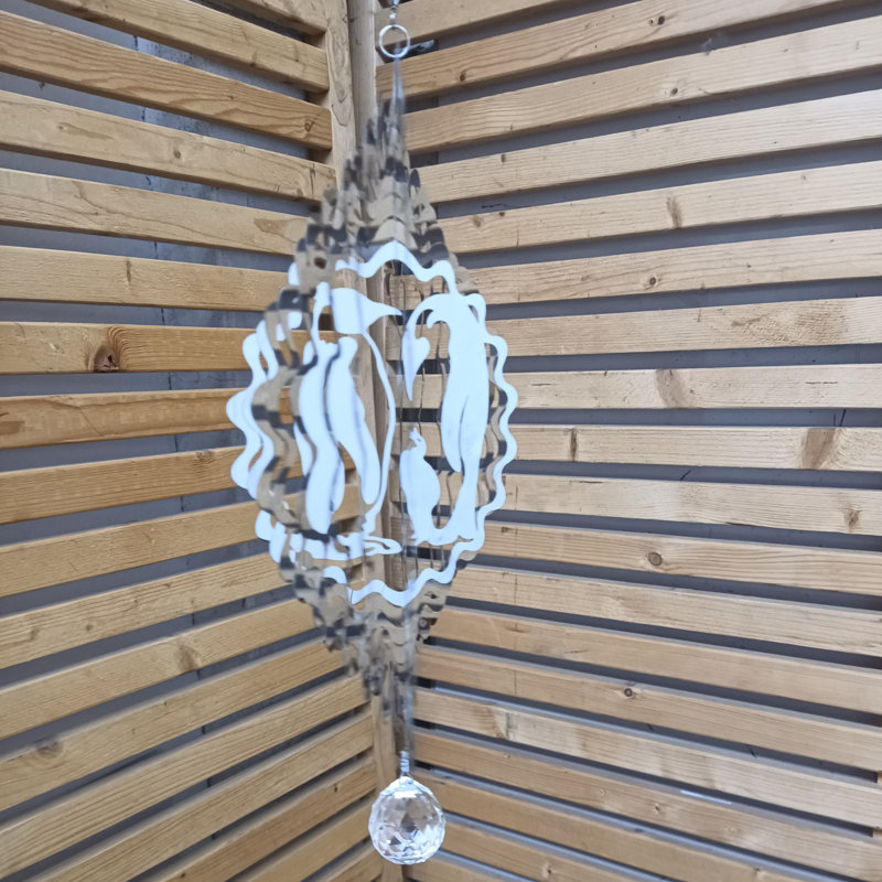Cassadie Stainless Steel Suncatcher