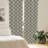 Plaid Semi-Sheer Rod Pocket Curtain Panels-1727234200