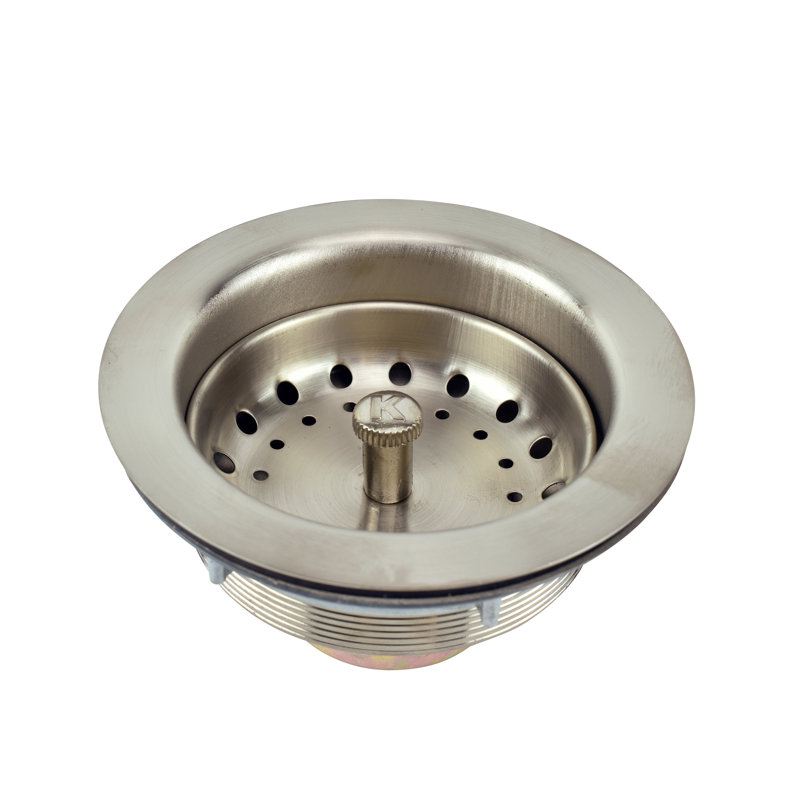 Basket Strainer, Brushed Nickel