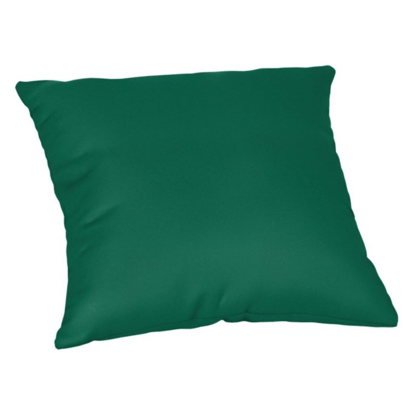 Sunbrella® Throw Pillow, 18"H x 18"W, Canvas Forest Green Sunbrella®