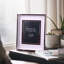 Cadre photo contemporain Contemporary - Argent et transparent-46352698