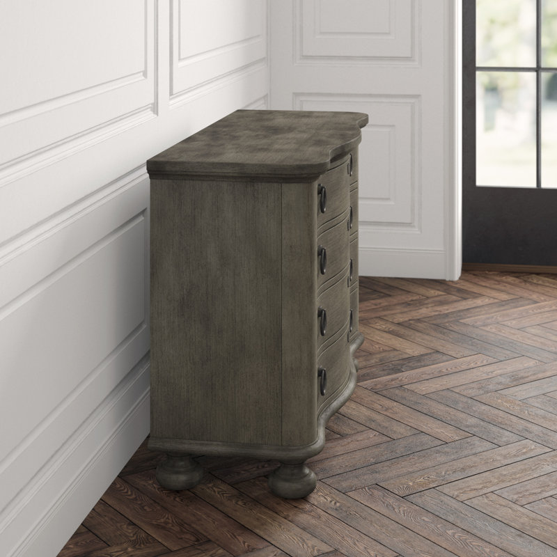 Oyster Bay 4 - Drawer Dresser, Pelican Gray