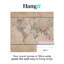 Superfresco Easy The Archivist Map Natural Print To Order Fixed Size 2.8m x 3m Mural