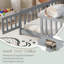 Lit double gris pour enfants avec garde-corps robustes-1674542071-1674542056