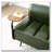 55"Inch Width Modern End of Bed Bench,Faux Leather Upholstered With side table-1535893148