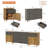 Lysiane 94.4" W 8-Drawer Sideboard with Adjustable Shelves-1280651534