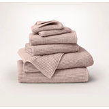Turkish Ribbed Bath Sheet Set