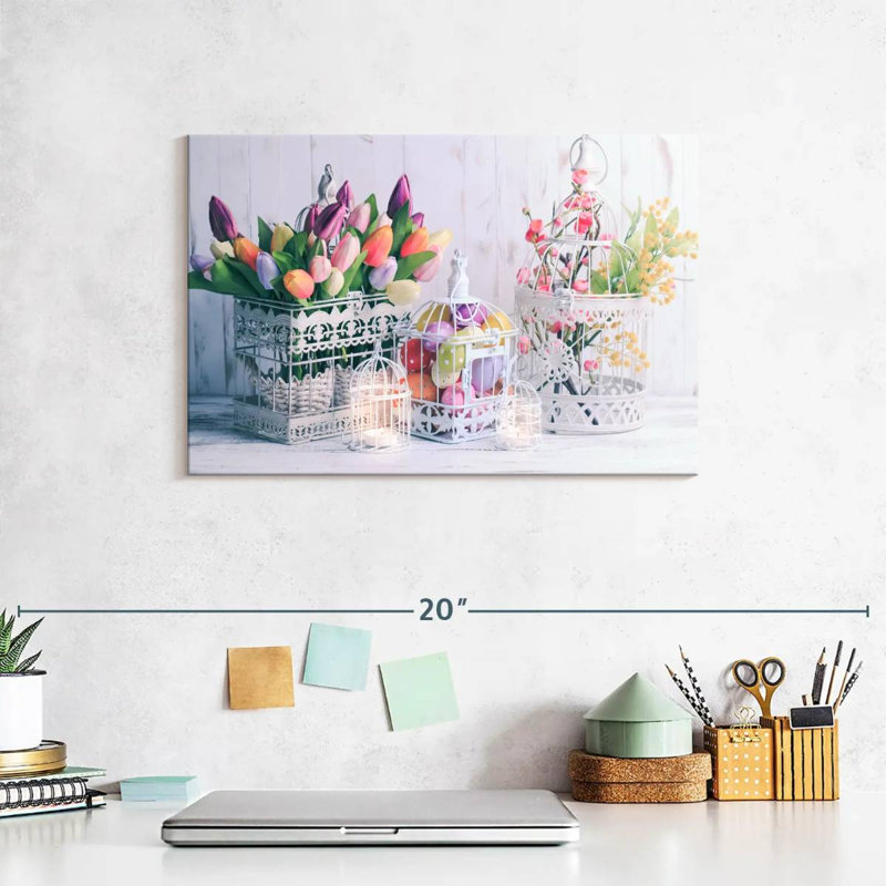 Easter Decor, 8" H x 12" W