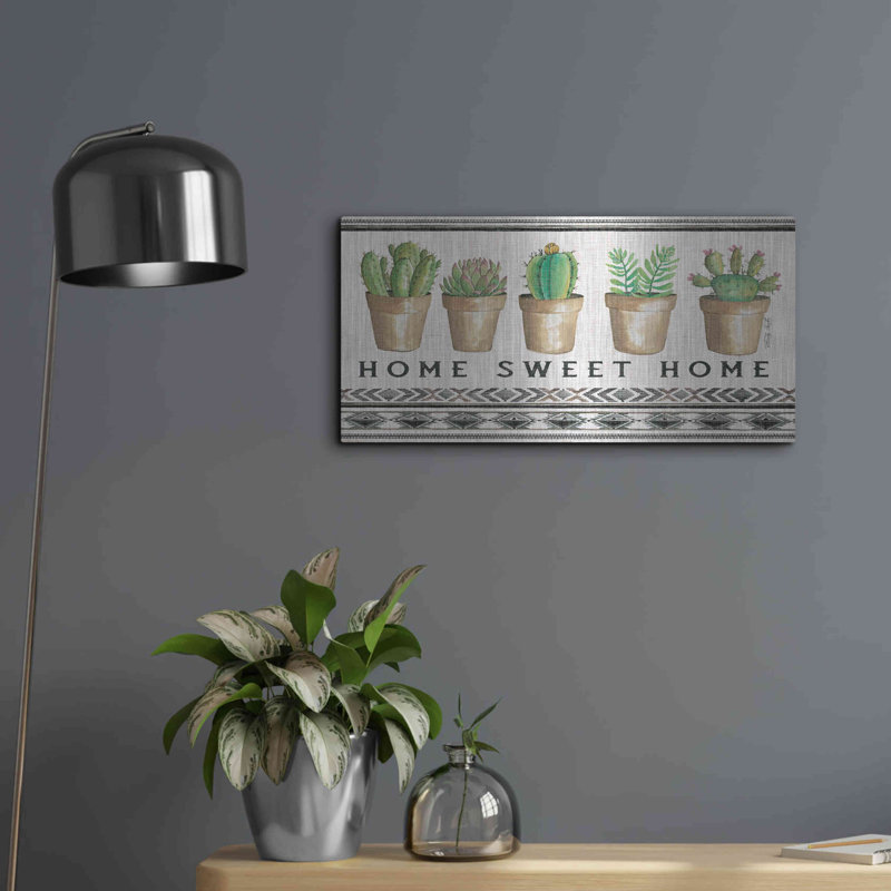 «Native Home Sweet Home» par Cindy Jacobs, H 12 po x l 24 po
