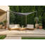 Gazebo AVENTINE Metal 300 cm 300 cm Dark Grey