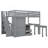 Loft Bed With Stairs, Bookshelf, Drawers, Desk & Wardrobe – Space-Saving Multifunctional Furniture For Kids & Teens-171192005-171192003