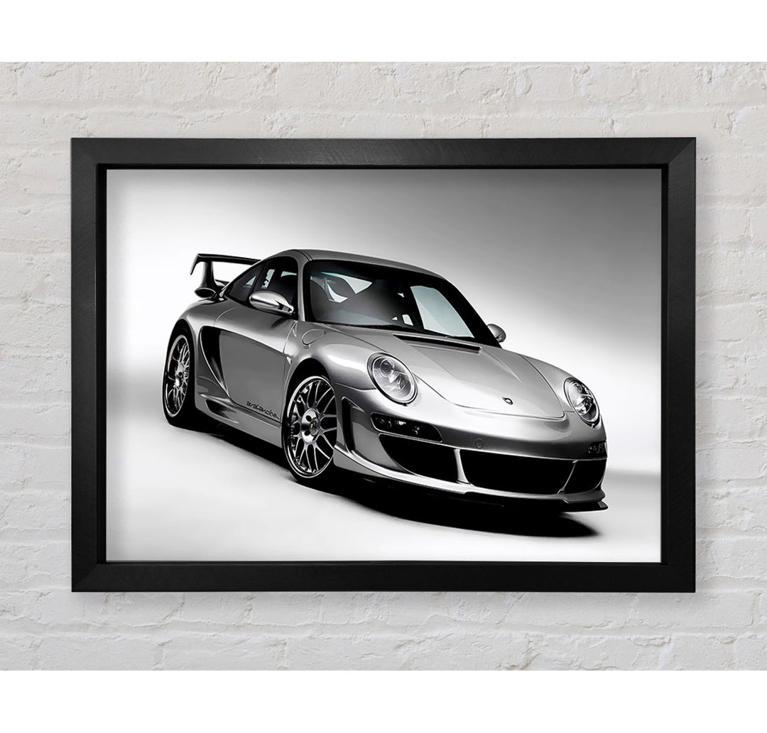 Porsche 911 Silber - Druck