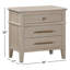Honey 26'' W Nightstand