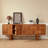 Retro Solid Wood Artistic Style Sideboard