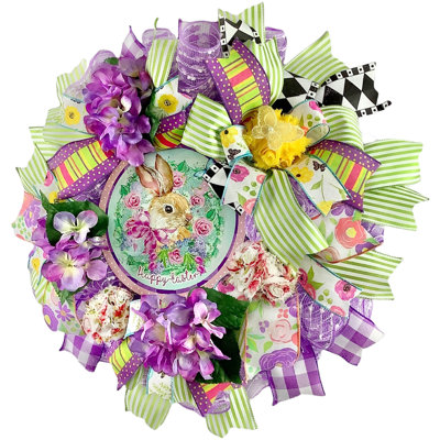 Couronne lumineuse en maille 18 po