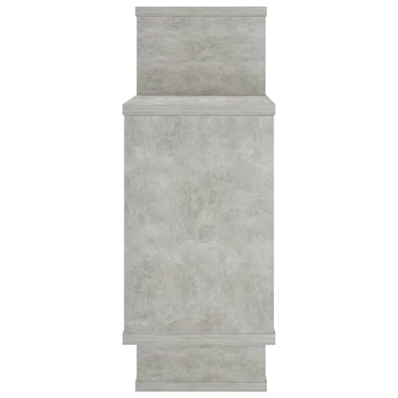 Neo 3 Piece Tiered Shelf, Concrete Gray
